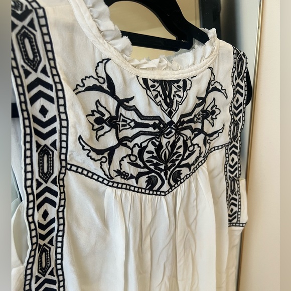 Rebecca Taylor Embroidered Blouse - Picture 3 of 4